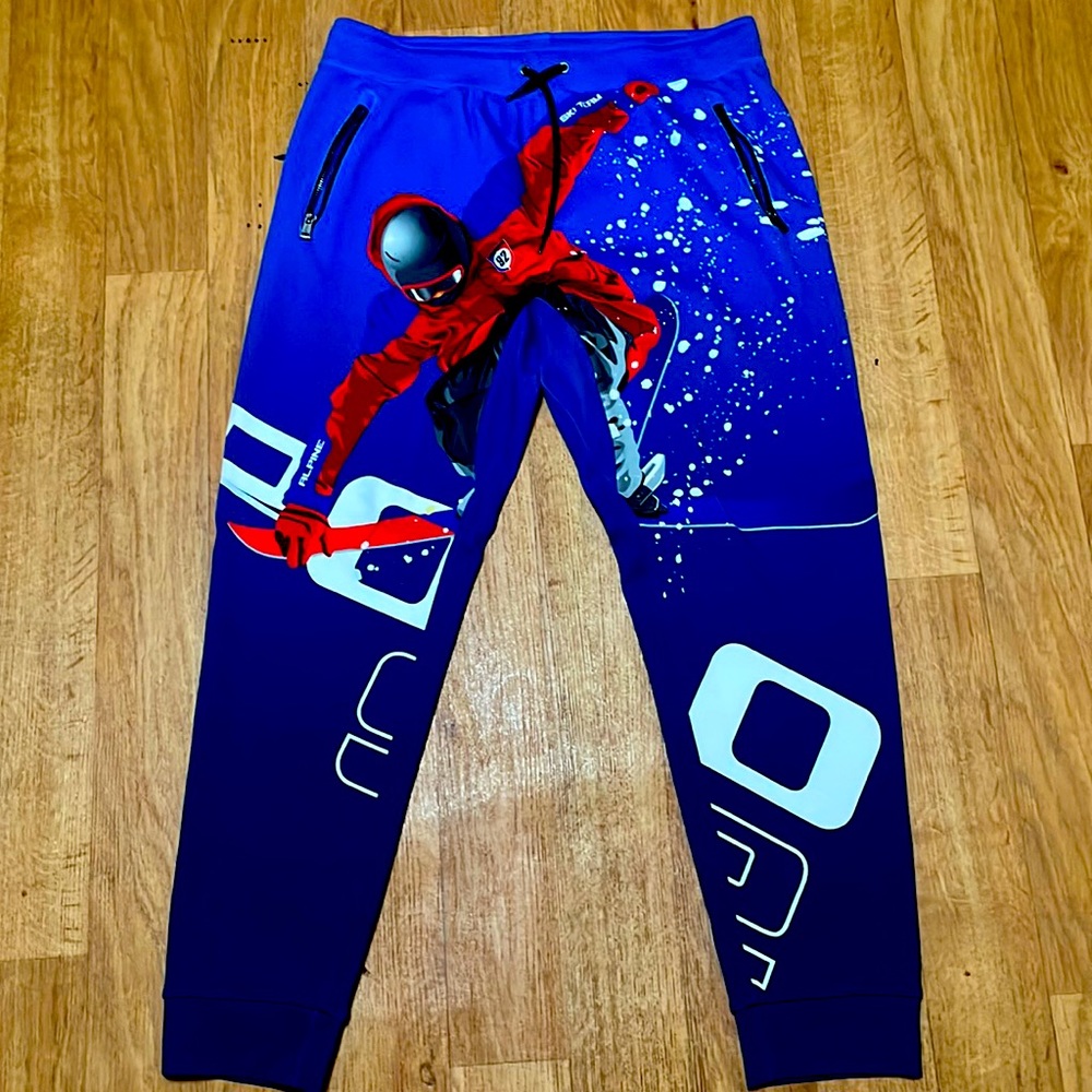 Polo ski sweat pants